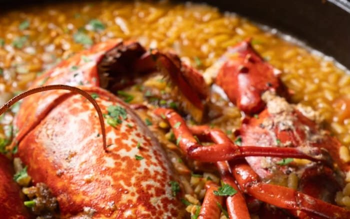 Arroz con bogavante — fotografía gastronómica de Elur